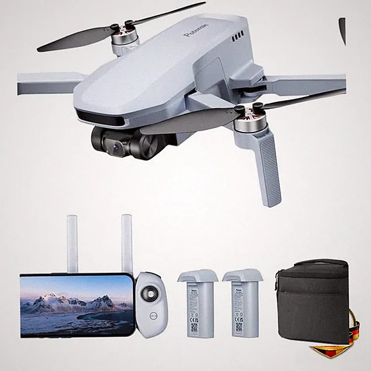 ATOM SE GPS Drohne 4K EIS Kamera mit 2 Akkus 62 Min Flugzeit unter 249g, 4km FPV