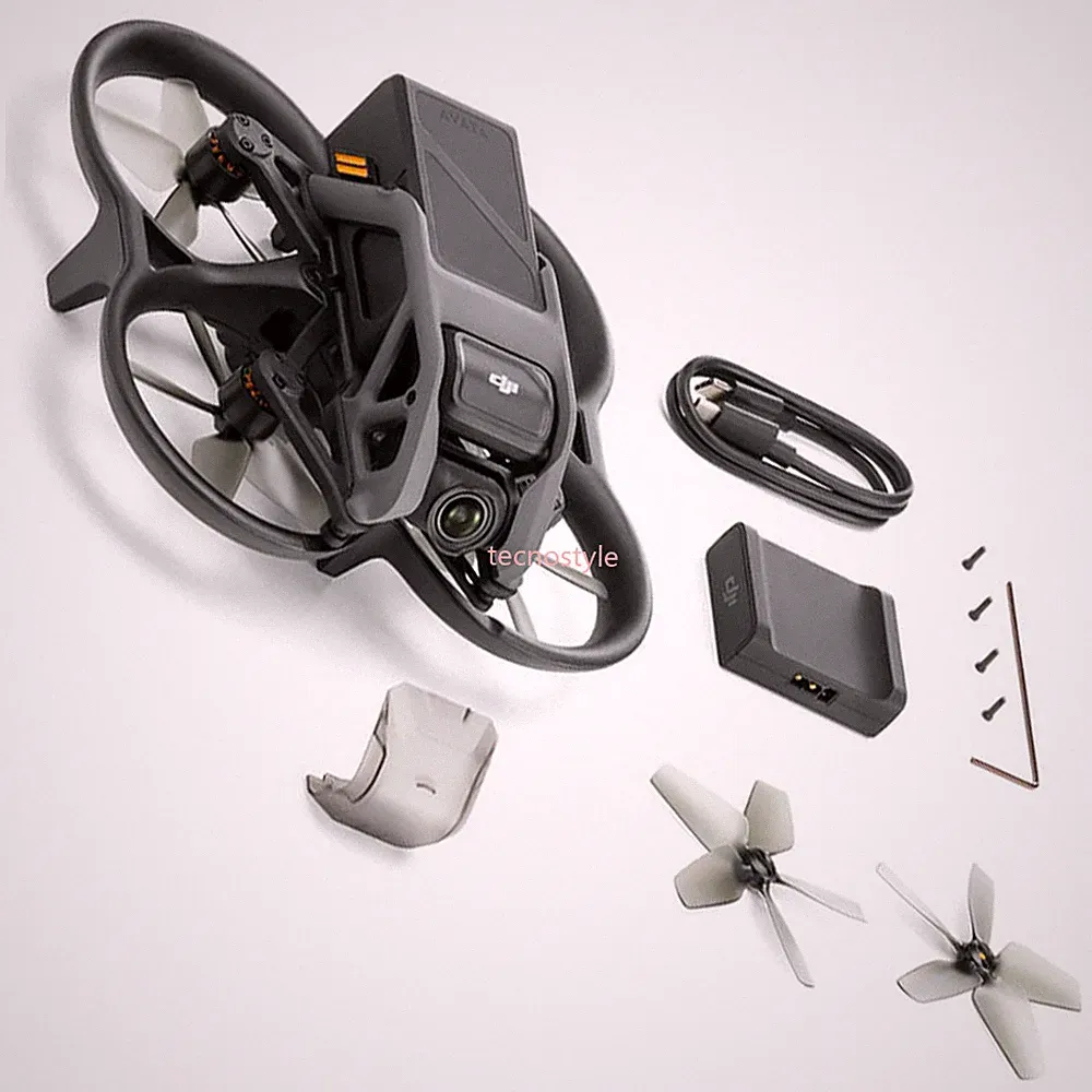 DJI Avata (Nur Fluggerät / Standard‑Kit) –4K/60fps, O3+ FPV, 410 g, Turtle‑Modus