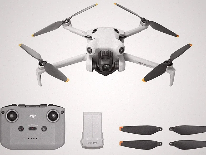 DJI Mini 4 Pro 4K HDR Kameradrohne