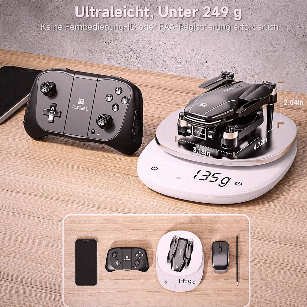 Drohne 4K für Kinder bürstenlos