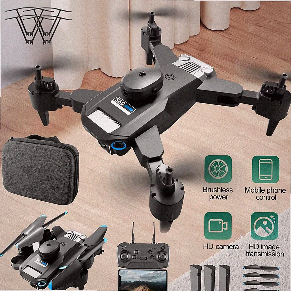Drohne mit Kamera HD 4K RC Quadcopter Mini Drone Selfie Drohne für Anfänger