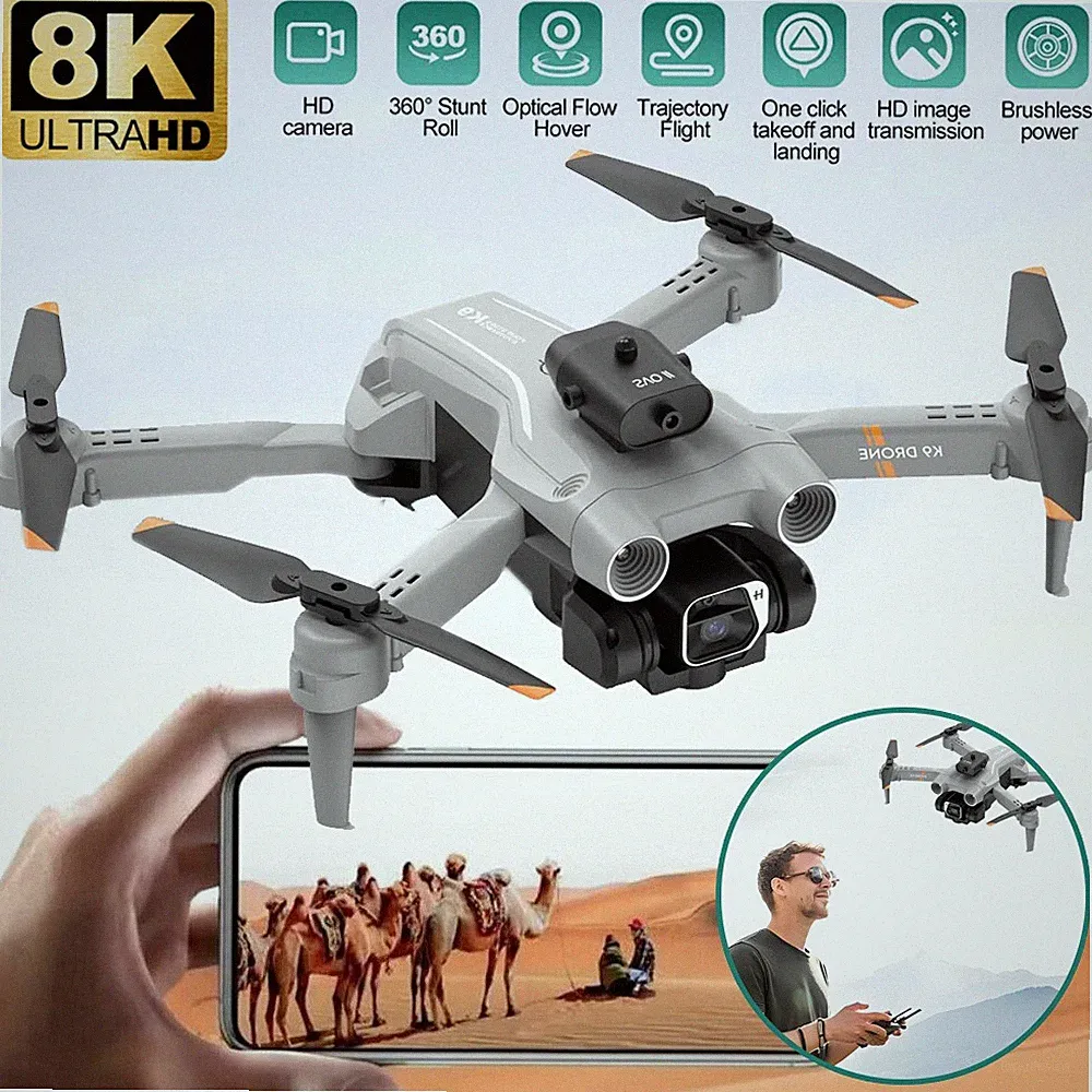 Faltbare FPV Drohne 4K für Kinder