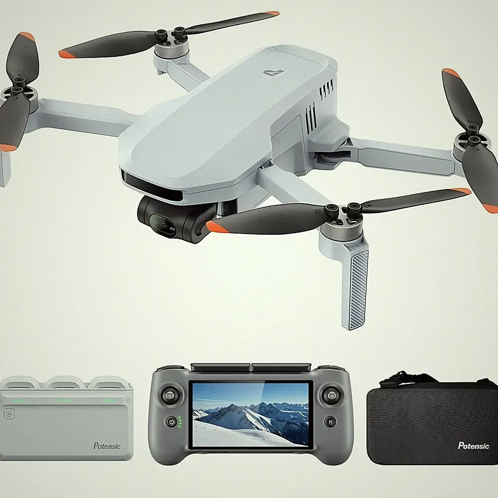 Gebraucht Potensic ATOM 2 Drohne RC PTD 1 3-Achsen-Gimbal 4K Kamera GPS Drone