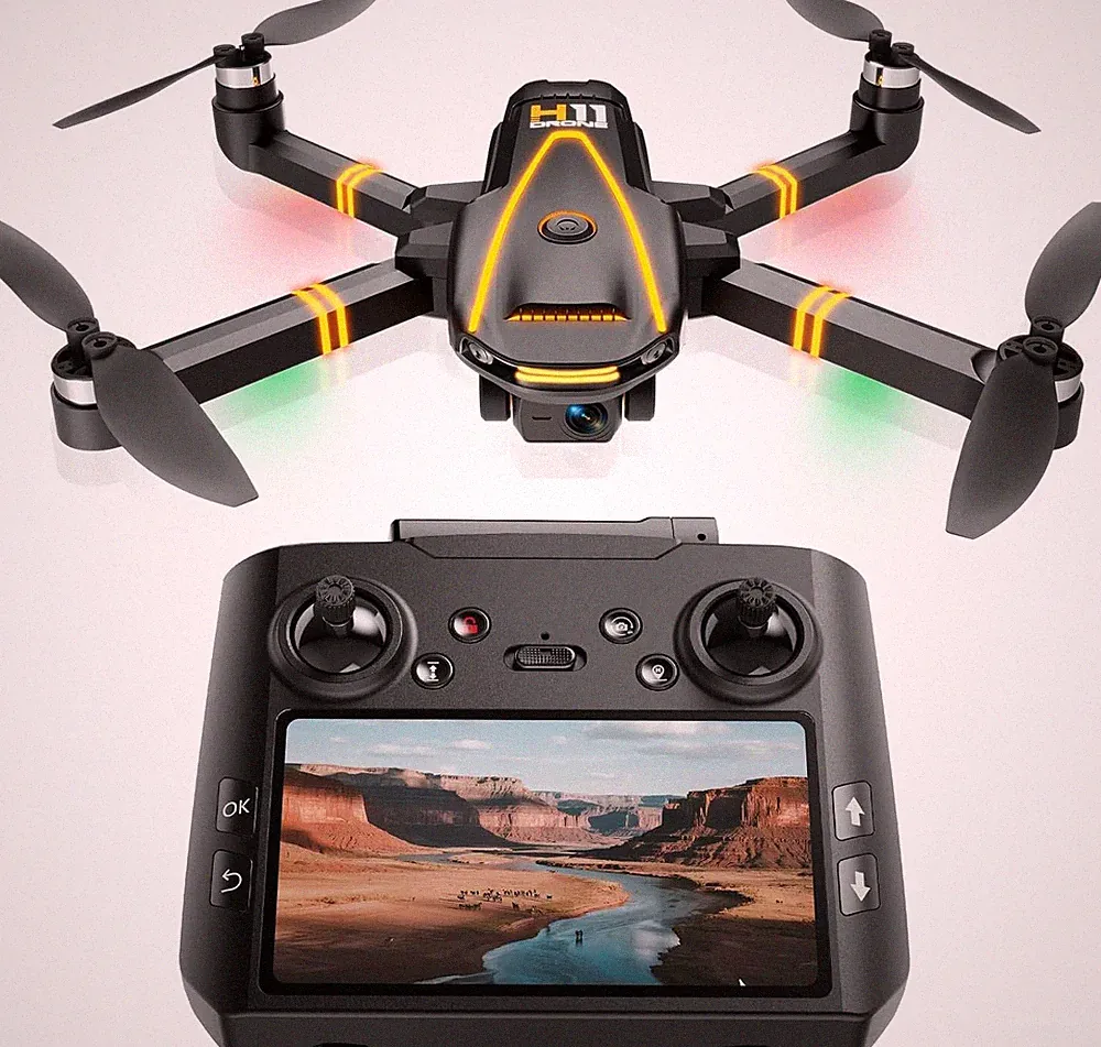 GPS Drohne 4K Bildschirmfernsteuerung 600m