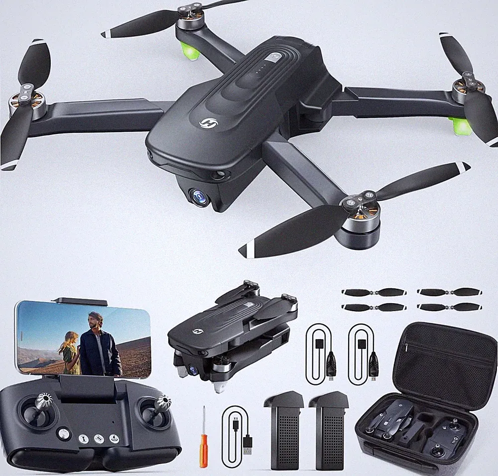 Holy Stone HS175D GPS Drohne 4K Kamera 46 Min Flugzeit Auto Return faltbar Set