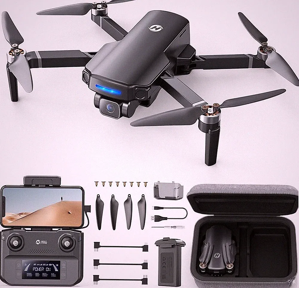 Holy Stone HS360S GPS WiFi Drohne 4K UHD 2 Akkus