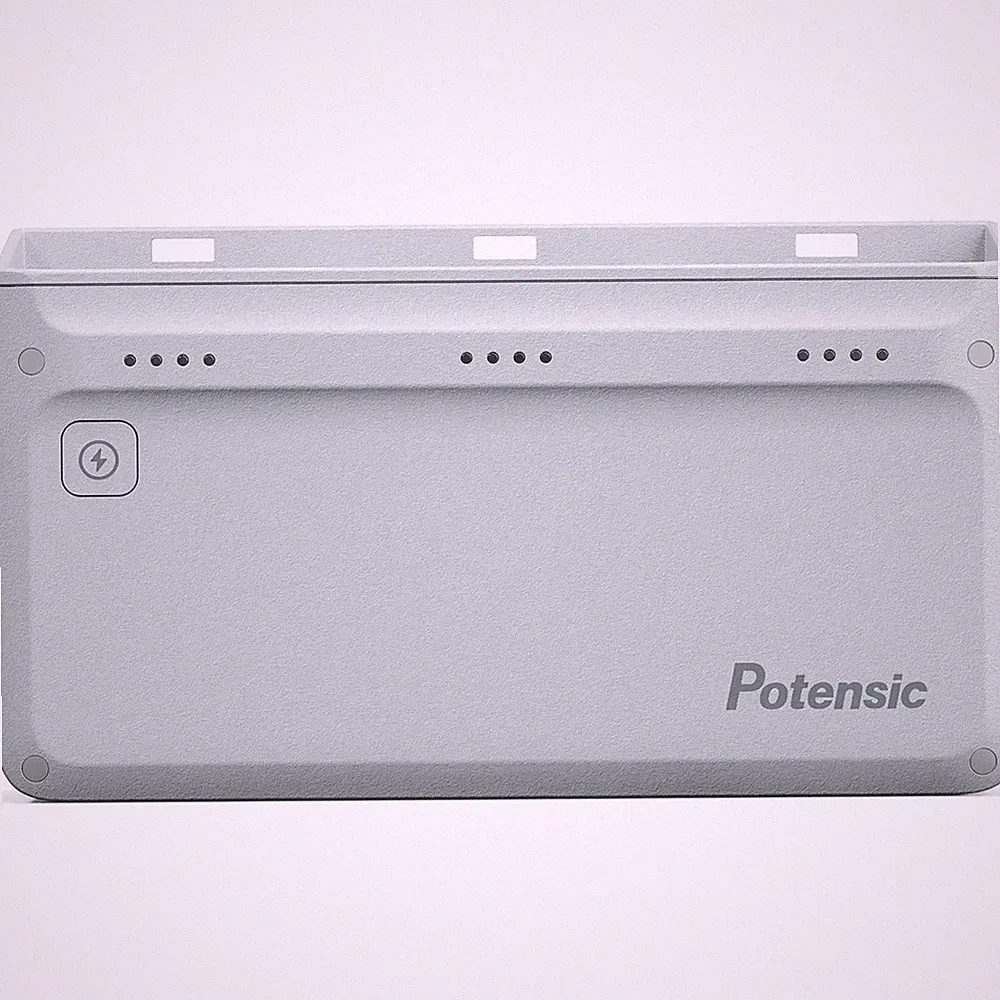 Ladestation, Drohnenbatterie, USB Ladegerät, Akku-Prüfung, 3 Akkus, Potensic