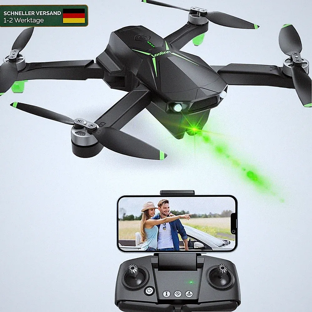 Loolinn Z6 Pro 4K Drohne GPS
