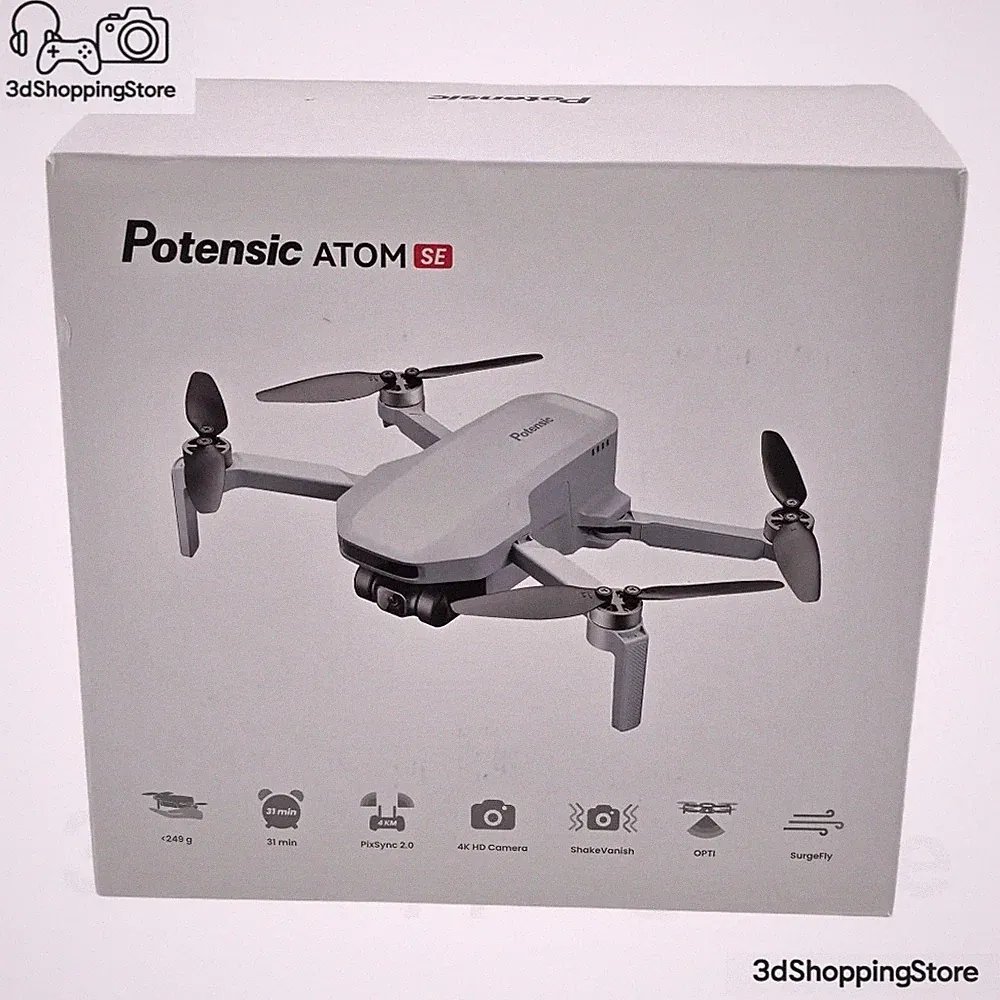 Potensic ATOM SE 4K GPS Drohne Combo mit 2 Akkus und Kamera
