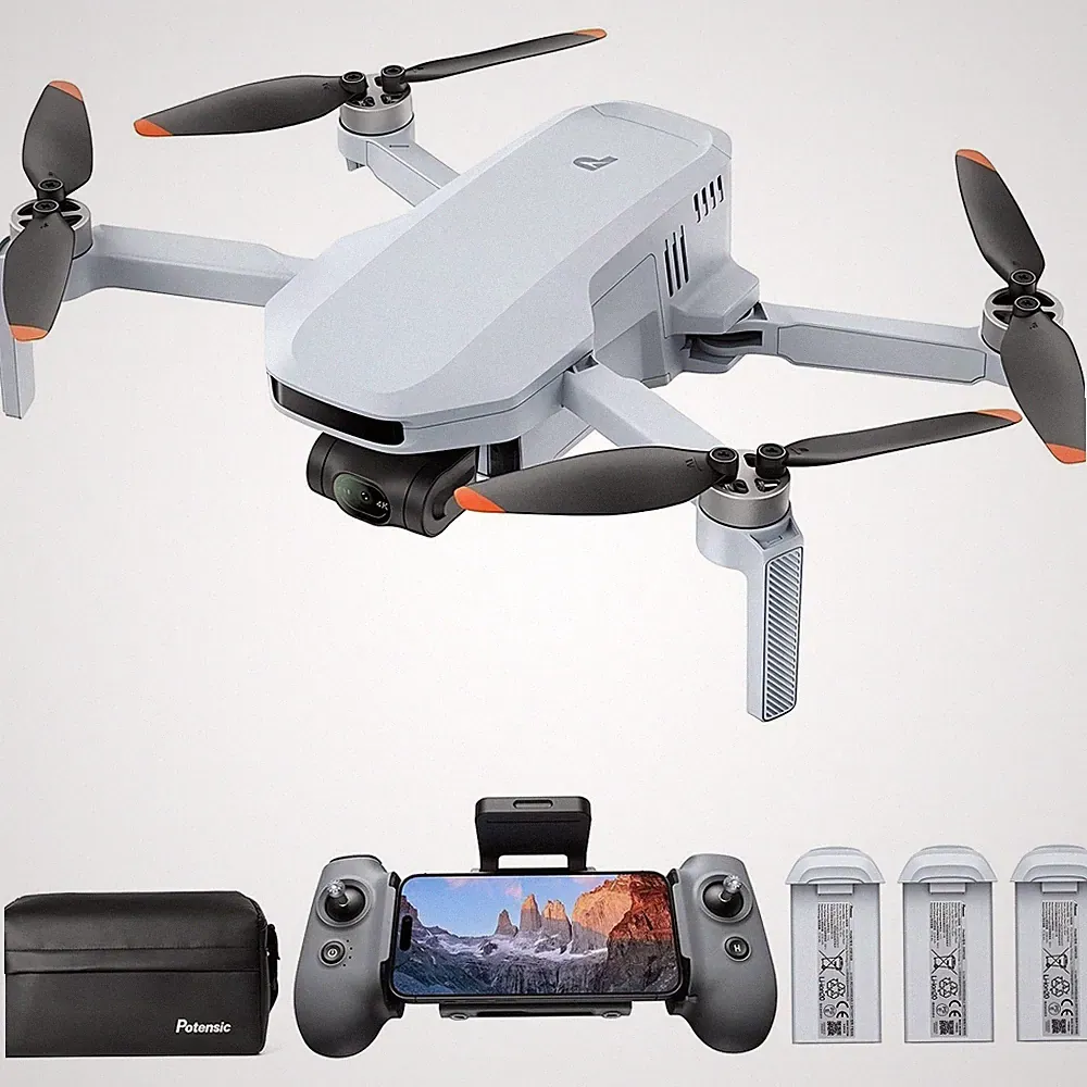 Refurbished Potensic ATOM 2 Drohne mit 3-Achsen-Gimbal 4K GPS FPV Kameradrohne